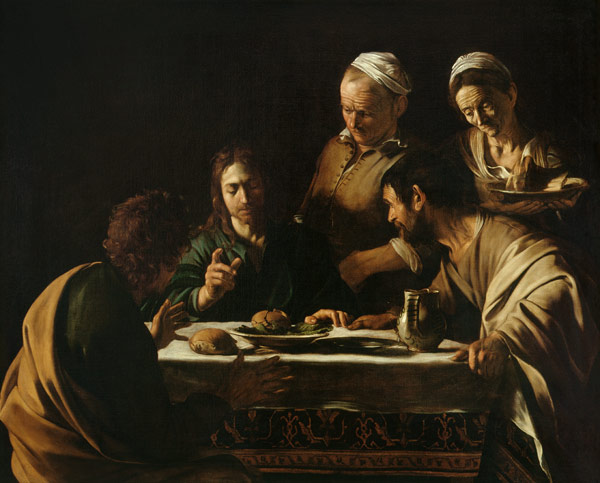 The Supper at Emmaus od Michelangelo Caravaggio
