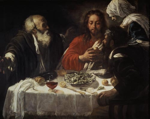 The Supper at Emmaus od Michelangelo Caravaggio