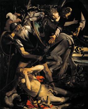 Caravaggio /Conversion of Paul,1st Vers.