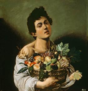Youth with a Basket of Fruit