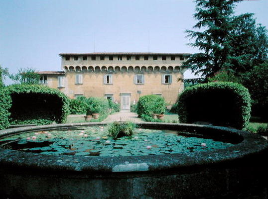 Villa Medicea di Careggi, begun 1459 (photo) od Michelozzo  di Bartolommeo