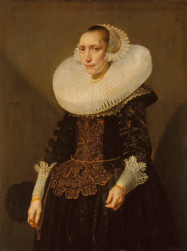Portrait of a Lady od Michiel van Miereveld