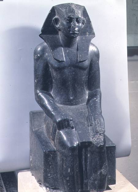 Statue of Sesostris III (1887-49 BC) as a young man od Middle Kingdom Egyptian