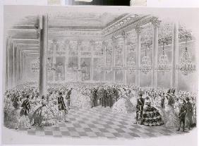 Ball in the Hall of the Russian Assembly of Nobility on the occasion of the coronation of Emperor Al