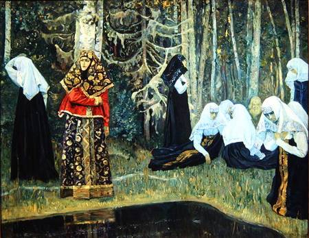 The Legend of the Invisible City of Kitezh od Mikhail Vasilievich Nesterov