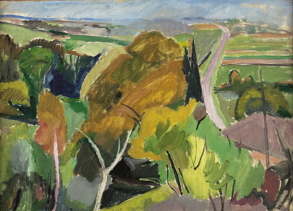 Autumn landscape, Lot et Garonne, c od Mildred Bendall
