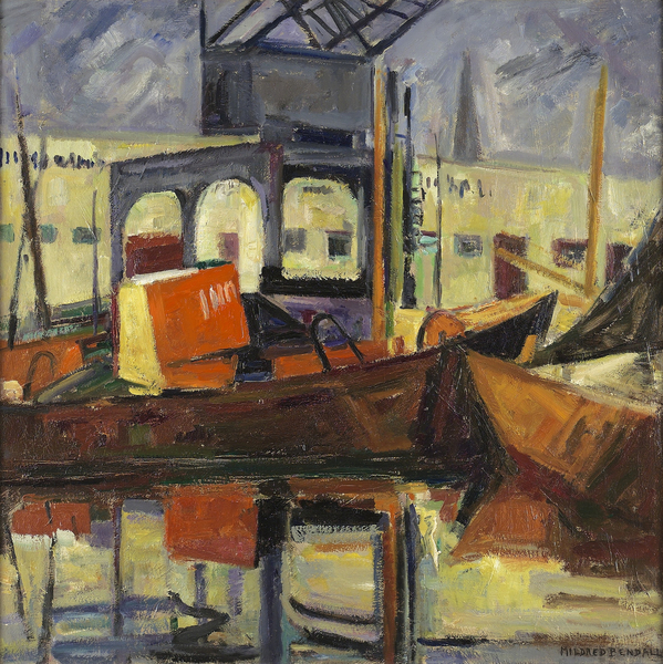 The harbour of Bordeaux, c od Mildred Bendall