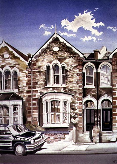 George Cragg''s Birthplace at Number 22, 1997 (w/c on paper)  od Miles  Thistlethwaite