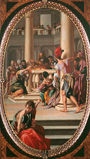 Lavinia am Altar. od Mirabello Cavalori