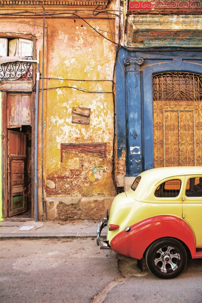 Oldtimer in Havana, Cuba od Miro May