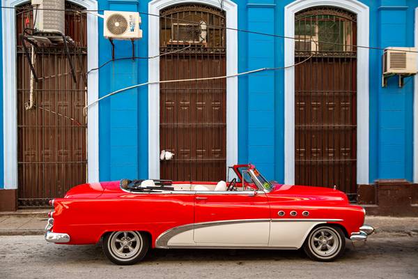 Oldtimer in Havana, Cuba. Havanna, Kuba od Miro May