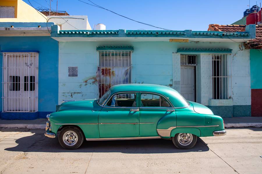 Oldtimer Trinidad, Kuba od Miro May