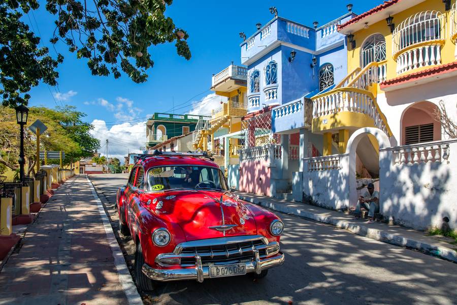 TAXI Trinidad, Kuba od Miro May