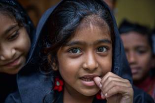 Mädchen in Bangladesch, Asien