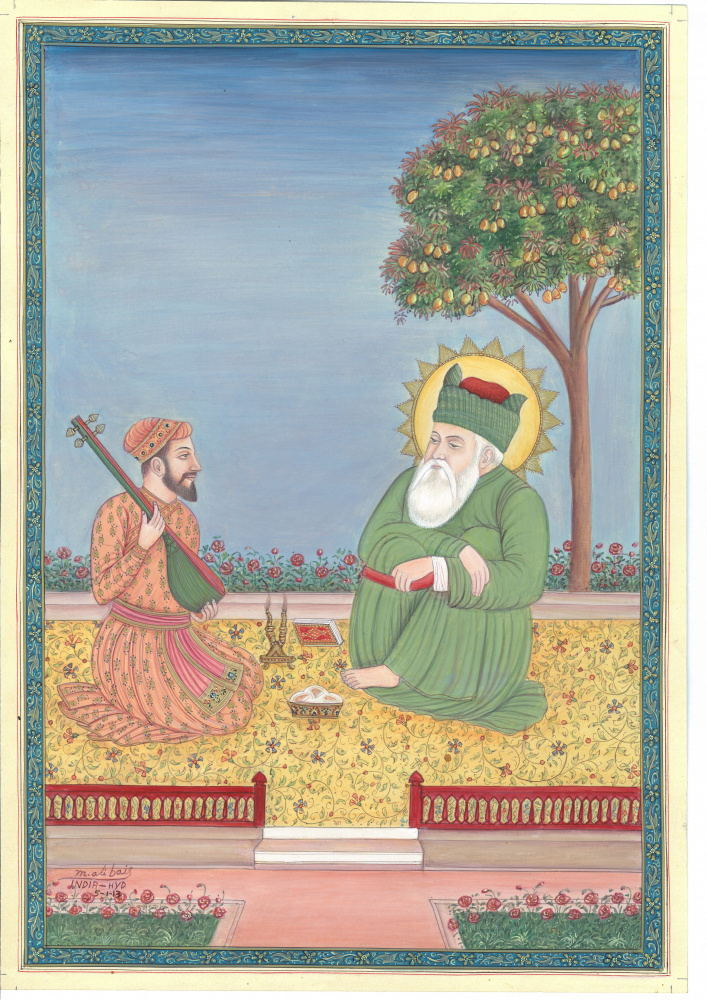 miniature art od Mirza Baig