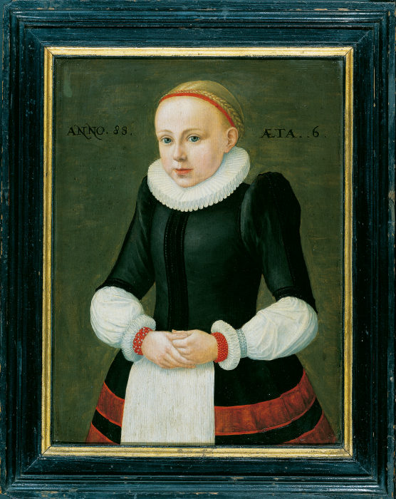 Portrait of Susanna Völker od Mittelrheinischer Meister von 1588