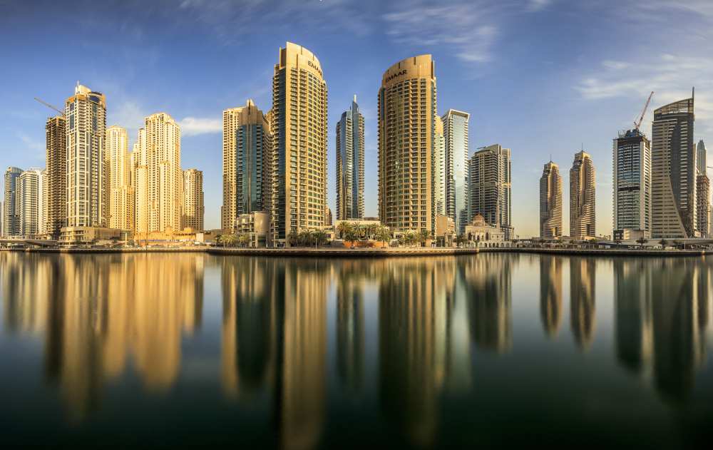 Panoramic Dubai Marina od Mohammed Shamaa