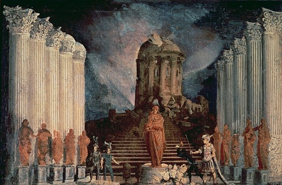 Destruction of the Temple of Jerusalem od Monsu TitusDesiderio