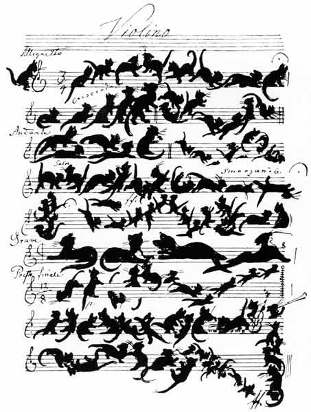 Katzen-Symphonie od Moritz von Schwind