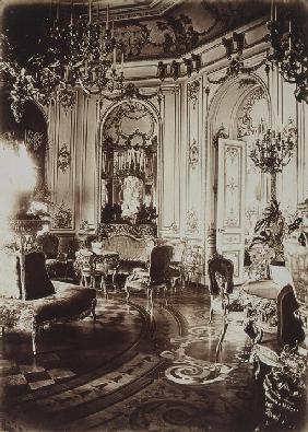 The Stroganov palace in Saint Petersburg. Oval Living Room