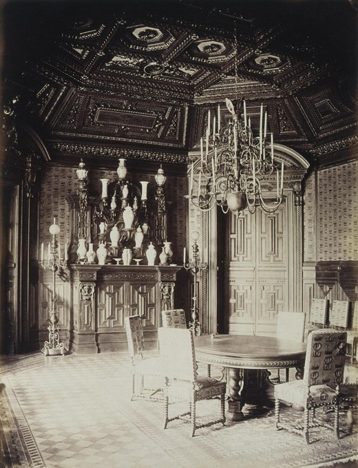 The Stroganov palace in Saint Petersburg. The dining room od Mose Bianchi