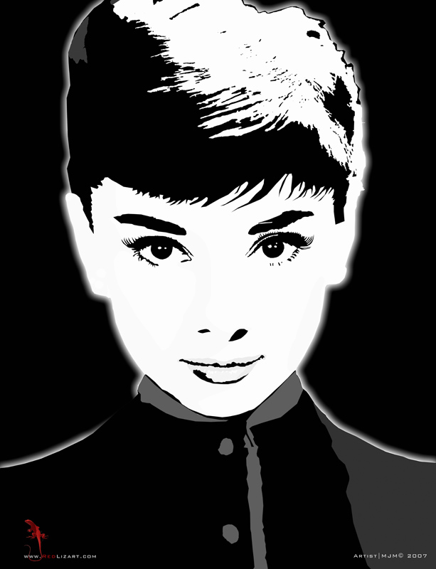 Audrey Hepburn 1 od Matthias Müller