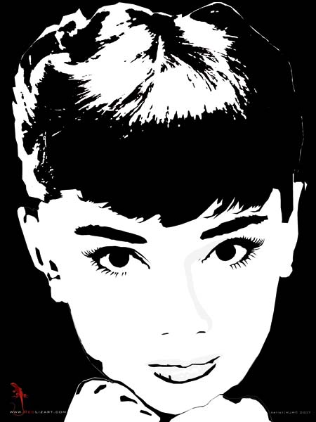 Audrey Hepburn 4 od Matthias Müller