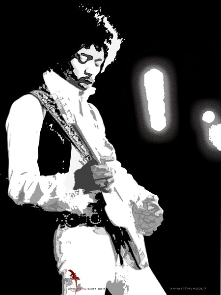 Jimi Hendrix od Matthias Müller