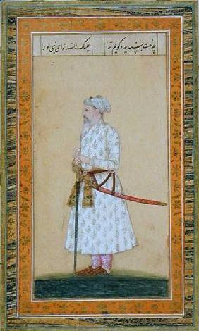 A Prince wearing a sword, from the Small Clive Album