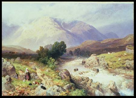 The Highlands, near Argyle od Myles Birket Foster