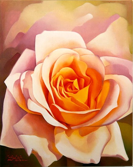 The Rose, 1999 (oil on canvas)  od Myung-Bo  Sim