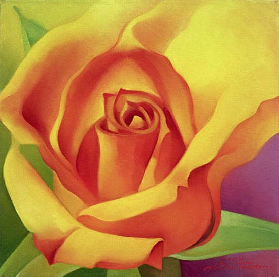 The Rose, 2000 (oil on canvas)  od Myung-Bo  Sim