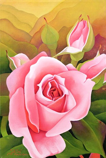 The Rose, 2002 (oil on canvas)  od Myung-Bo  Sim