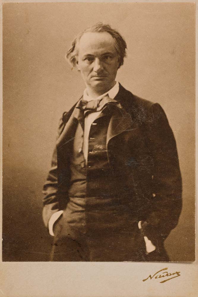 Charles Baudelaire (1821-1867) od Nadar