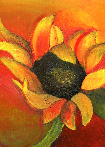 September Sunflower od Nancy Moniz Charalambous