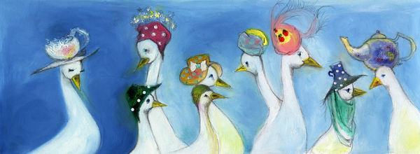 Tea Duck od Nancy Moniz Charalambous