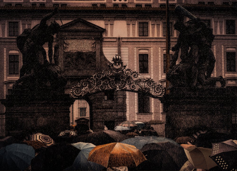 Umbrellas. od Natalia Simongulashvili   ( NATALIORION )