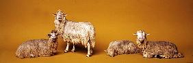 Sheep, from the Christmas Creche and tree (terracotta)