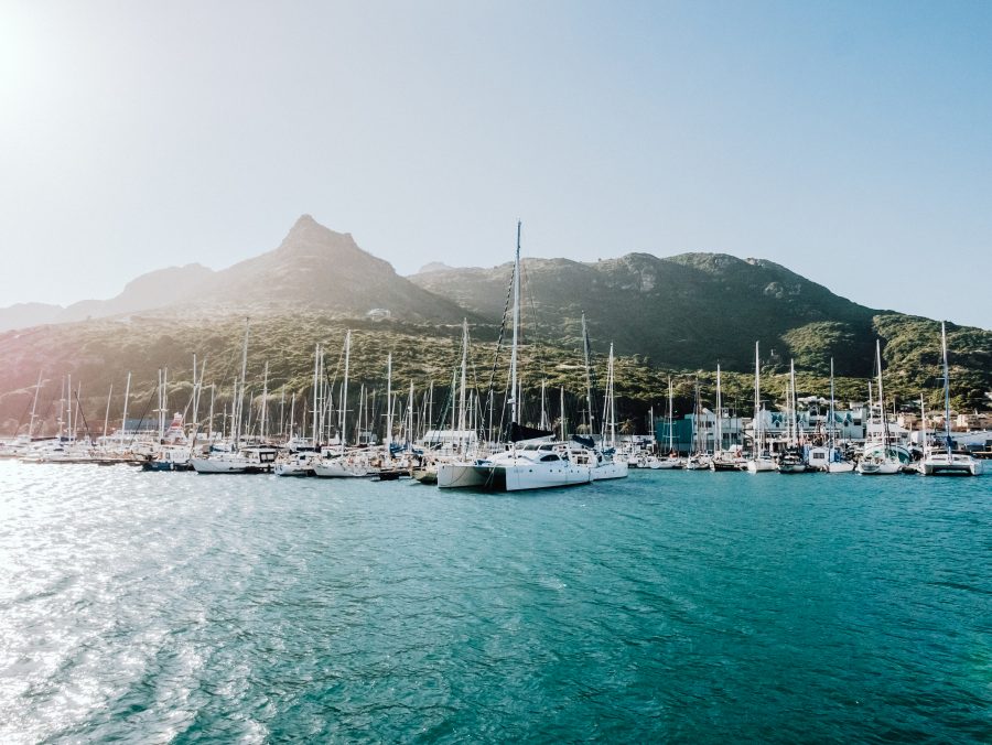 Yachthafen in Hout Bay, Kapstadt od Laura Nenz