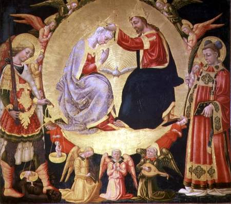 Coronation of the Virgin od Neri di Bicci