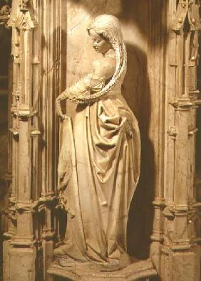 Wise virgin statuette from the tomb of Philibert the Fair (1480-1504) Duke of Savoy