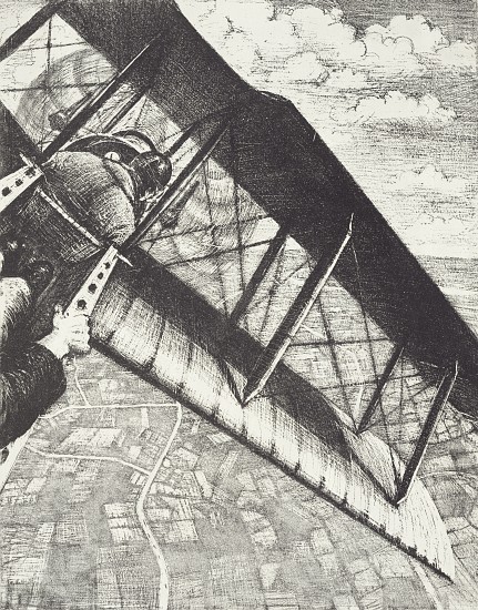 Banking at 4000 feet od Christopher R.W. Nevinson