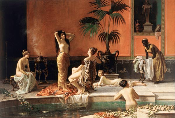 Pompeian bath (Pompejanisches Bad) od Niccolo Cecconi