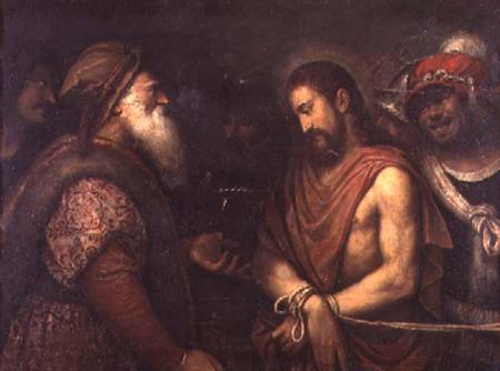 Christ before Caiaphas od Niccolo Frangipane