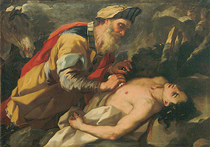 Der barmherzige Samariter. od Niccolò Malinconico