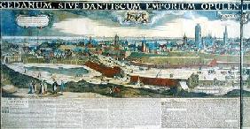 Panorama of Gdansk from Biskupia Gorka