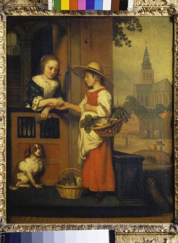 The vegetable seller od Nicolaes Maes