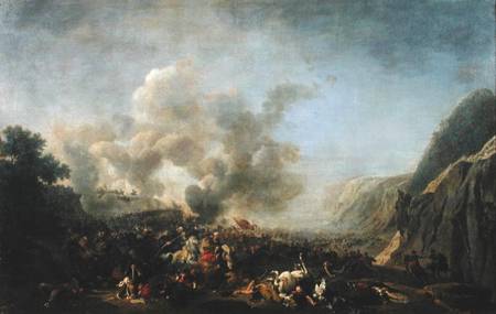 General Jean Andoche Junot (1771-1813) Duc d'Abrantes, at the Battle of Nazareth od Nicolas Antoine Taunay