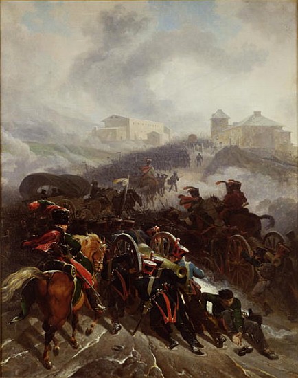 The French Army Crossing the Sierra de Guadarrama, Spain, December 1808 od Nicolas Antoine Taunay