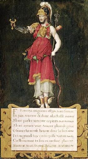 Francois I (1494-1547) as a composite deity